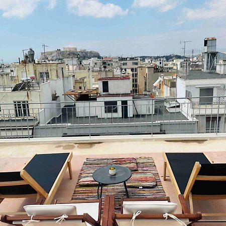 شقة 200Mbps Wifi - Penthouse With Acropolis View أثينا المظهر الخارجي الصورة